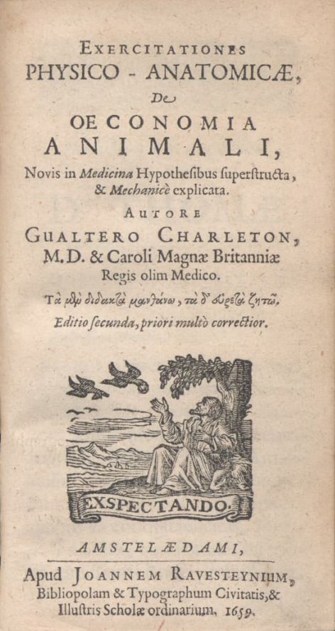 Exercitationes physico-anatomicae, de oeconomia animali, novis in medicina hypothesibus superstructa, & mechanicè explicata Exercitationes physico-anatomicae, de oeconomia animali, novis in medicina hypothesibus superstructa, & mechanicè explicata
