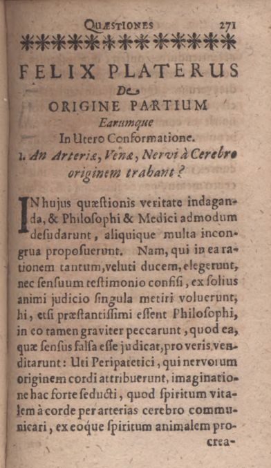 De origine partium, earumque in utero conformatione De origine partium, earumque in utero conformatione